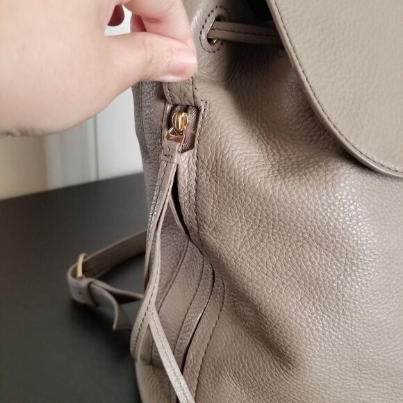 Tory Burch Leather Backpack - Picture 5 of 12